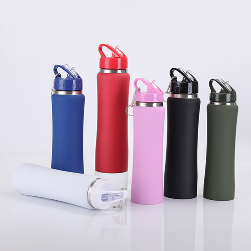 350ml/600ml  Sport Thermal Flask with Straw Handle