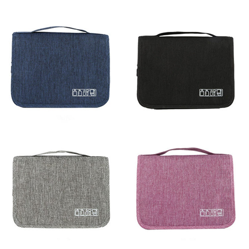Toiletry Bag with 4 Compartments & Hook