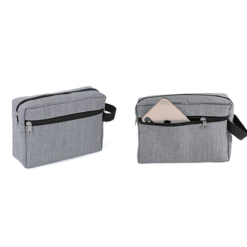 Travel Pouch with Zip Pocket